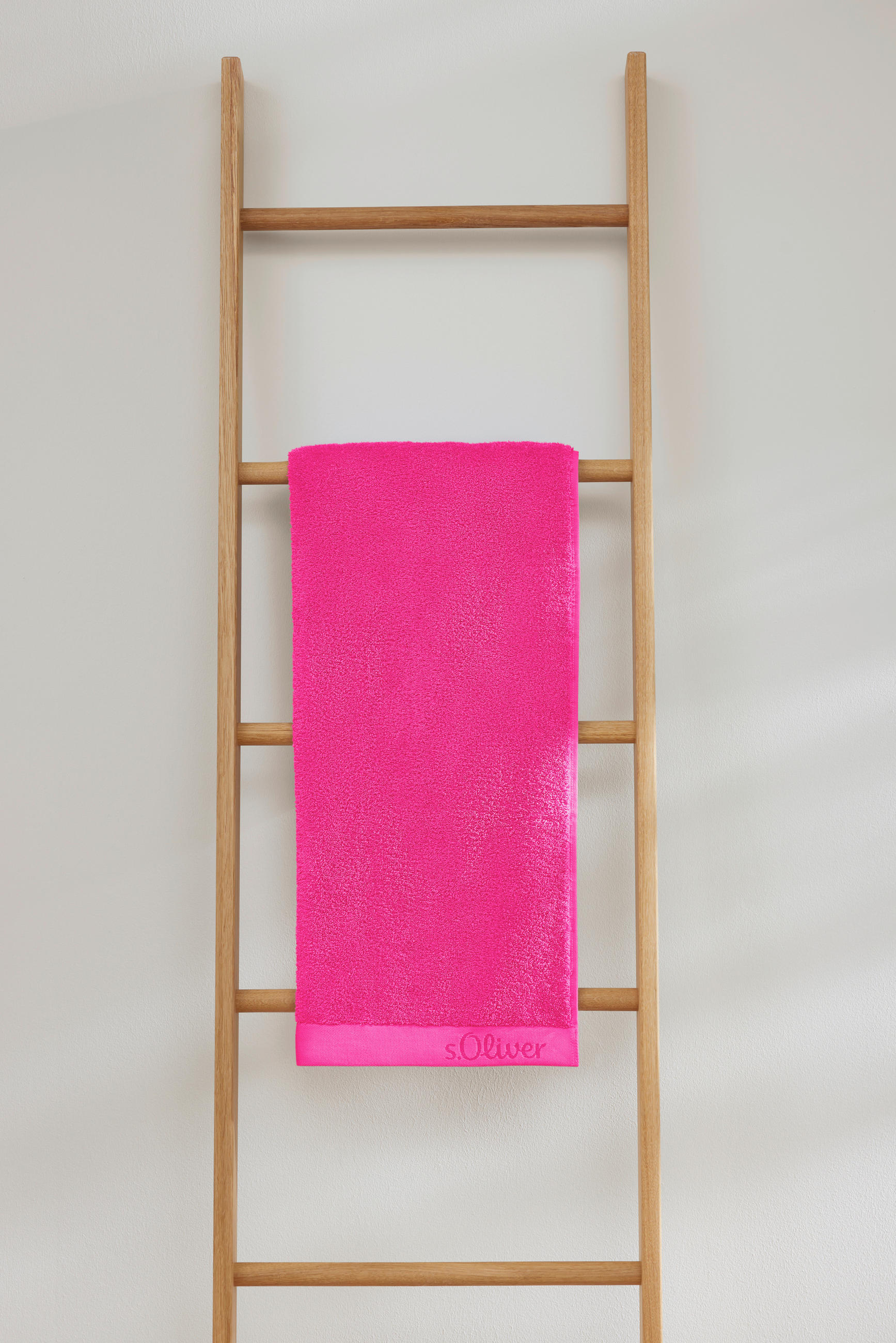HANDTUCH s.Oliver Pink  - Pink, Trend, Textil (50/100cm) - S. Oliver