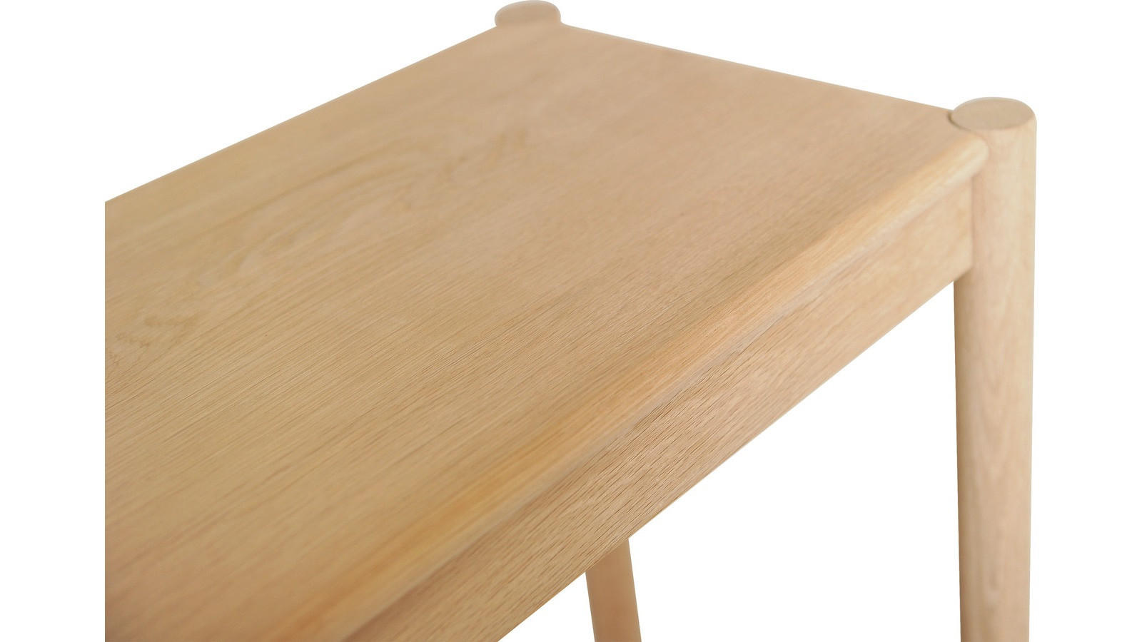 KONSOLBORD i trä   100/80/35 cm  - vit/ekfärgad, trä (100/80/35cm) - Best Price
