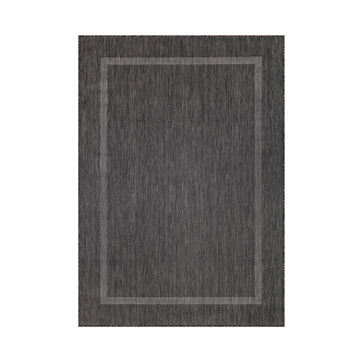 FLACHWEBETEPPICH 120/170 cm Relax Schwarz  - Schwarz, Basics, Textil (120/170cm) - Novel