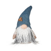 SKŘÍTEK - bílá/krémová, Lifestyle, textil/kámen (13/25cm) - X-Mas