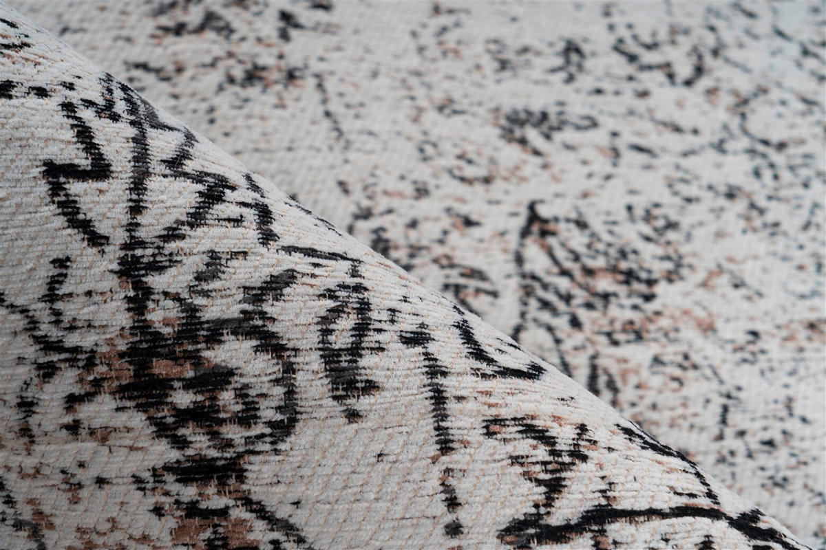 FLACHWEBETEPPICH 160/230 cm Iglesia 500 Anthrazit / Creme Anthrazit, Creme  - Anthrazit/Creme, KONVENTIONELL, Textil (160/230cm)