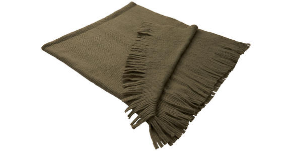 KUSCHELDECKE 130/170 cm - Grün, Basics, Textil (130/170cm) - Esposa