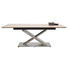 ESSTISCH in Holz, Metall 140(190)/100/77 cm - Edelstahlfarben/Eichefarben, Design, Holz/Metall (140(190)/100/77cm) - Dieter Knoll ESSTISCH in Holz, Metall 140(190)/100/77 cm - Edelstahlfarben/Eichefarben, Design, Holz/Metall (140(190)/100/77cm) - Dieter Knoll