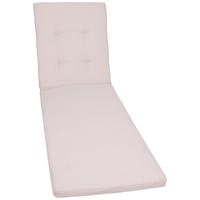 LIEGENAUFLAGE Uni  - Naturfarben, Design, Textil (190/7/60cm)