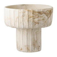 VASE Vase  - Beige, Basics, Stein (21/18,5cm)