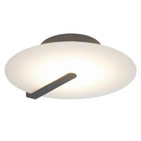 LED-WANDLEUCHTE Eurofase 43,2/9,2 cm   - Schwarz, Design, Glas/Metall (43,2/9,2cm) - Elstead Lighting