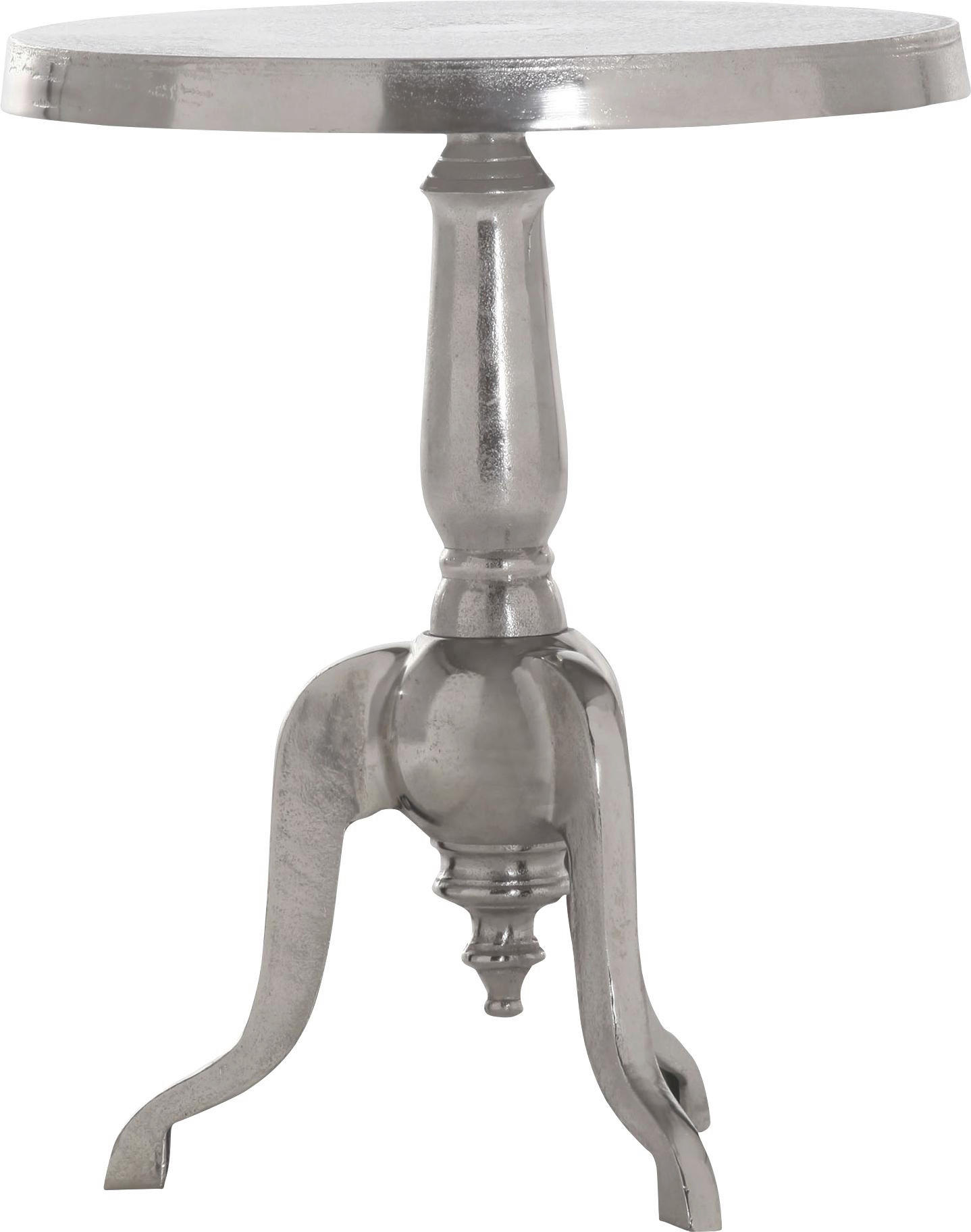 Beistelltisch in Metall 51/51/63 cm