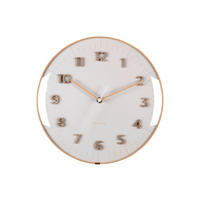 WANDUHR Esencia Grau  - Grau, Basics, Kunststoff (30cm) - Karlsson