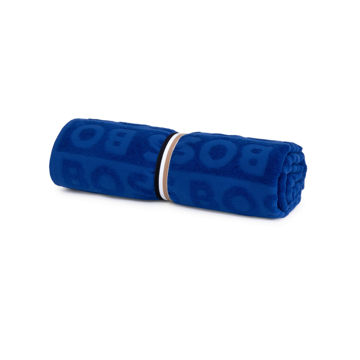 STRANDTUCH Blau 90/150 cm  - Blau, Design, Textil (90/150cm) - Hugo Boss