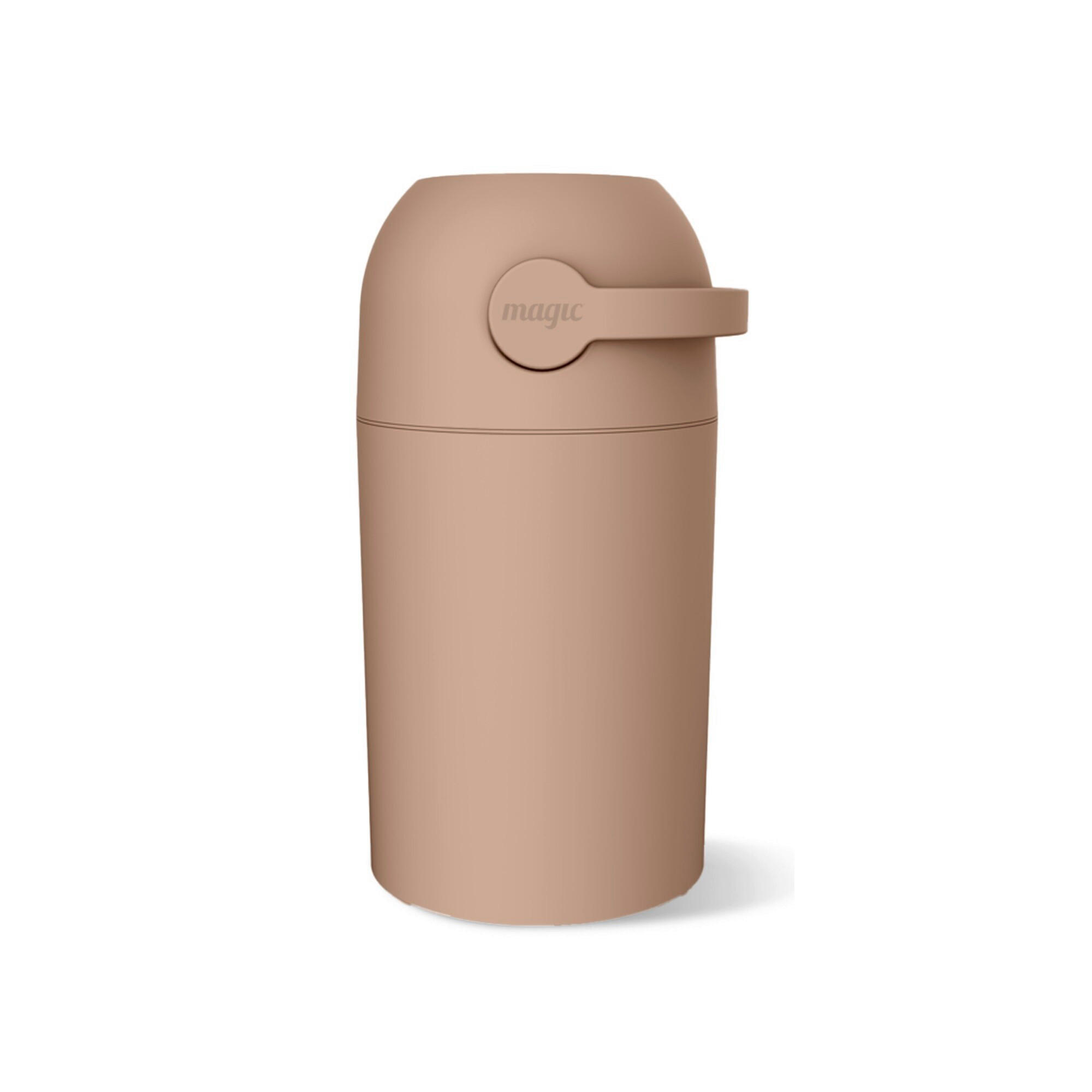KOŠ ZA PELENE  Majestic  - ružičasto zlatna, Basics, plastika (24/24/45cm) - MAGIC