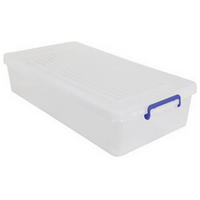 AUFBEWAHRUNGSBOX  - Transparent, Basics, Kunststoff (74.6/17.6/40cm) - Spirella