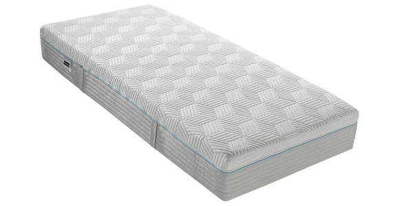 GELSCHAUMMATRATZE 180/190 cm Höhe ca. 26 cm  - Weiß, Basics, Textil (180/190cm) - Dieter Knoll