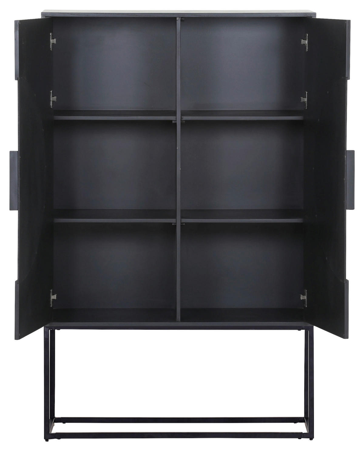 HIGHBOARD  in 100/156/40 cm  - Schwarz/Braun, Design, Holz/Holzwerkstoff (100/156/40cm) - Landscape