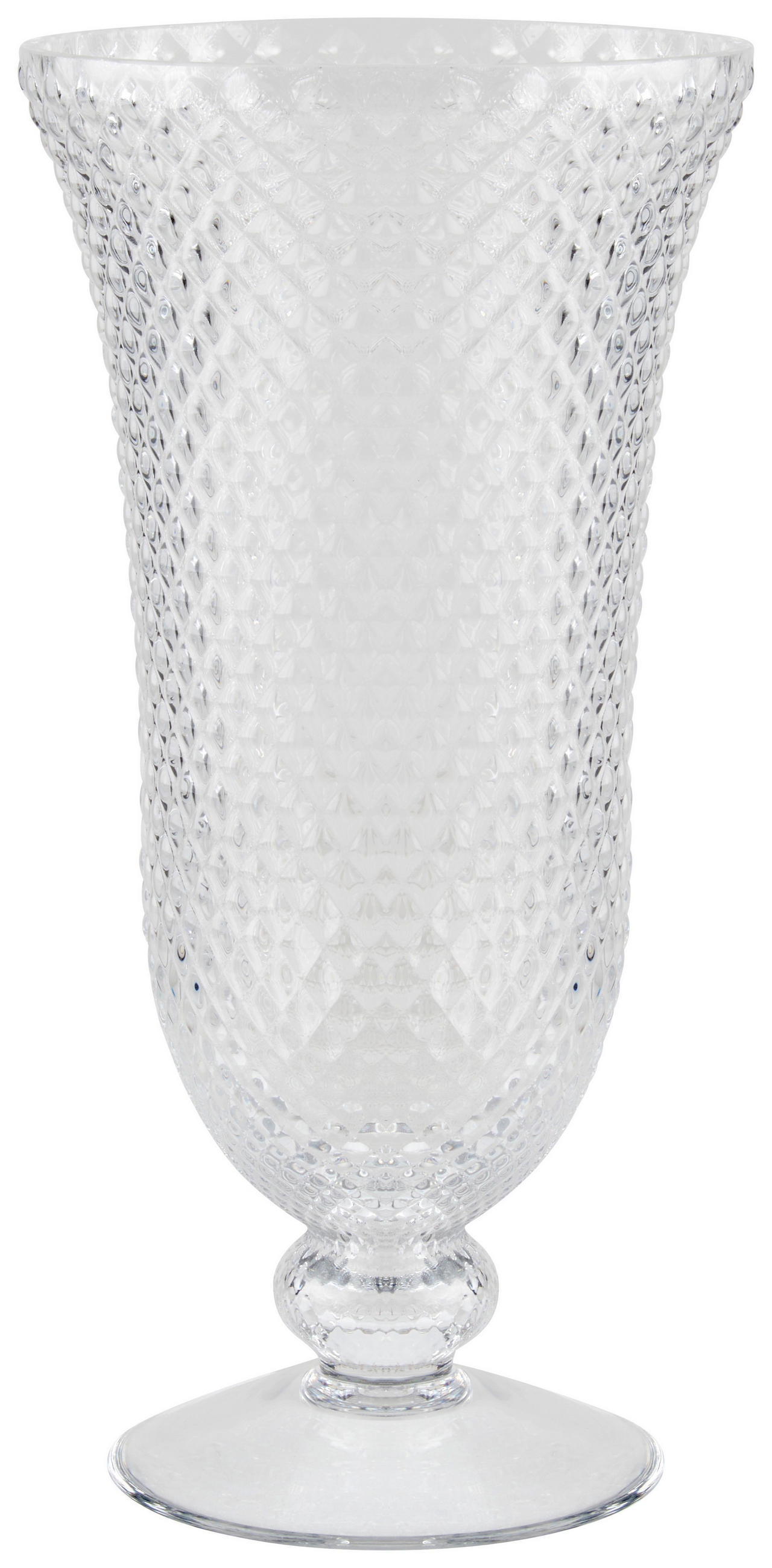 VAZA   15/30/15 cm   staklo  - prozirna, Osnovno, staklo (15/30/15cm) - Leonardo