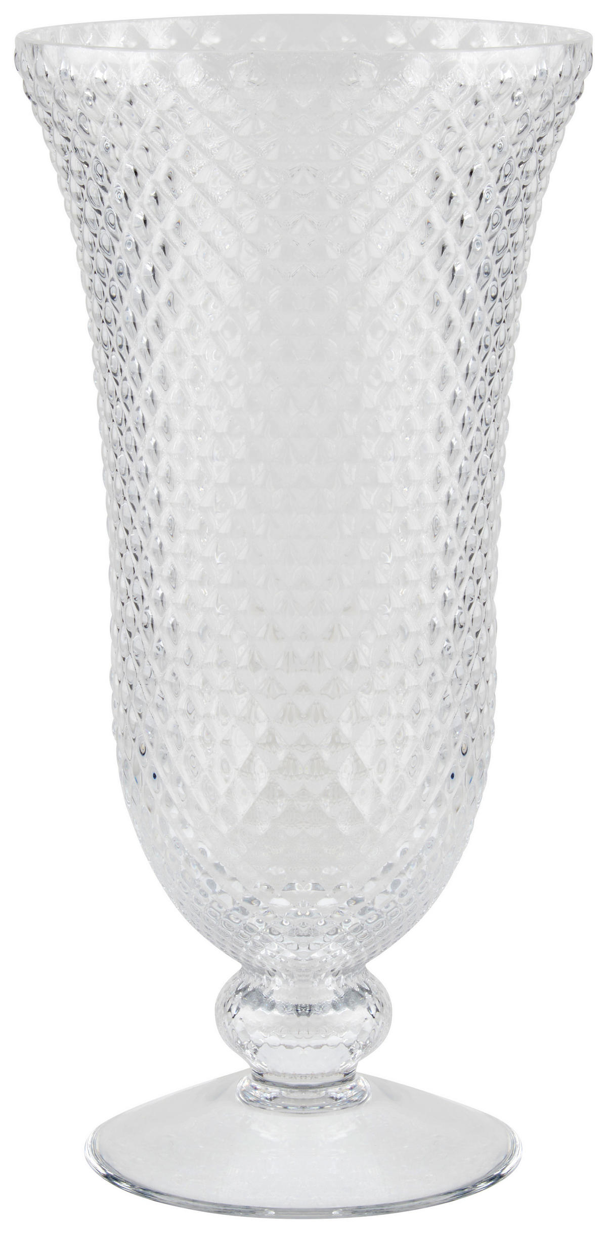 VAZA   15/30/15 cm   staklo  - prozirna, Osnovno, staklo (15/30/15cm) - Leonardo