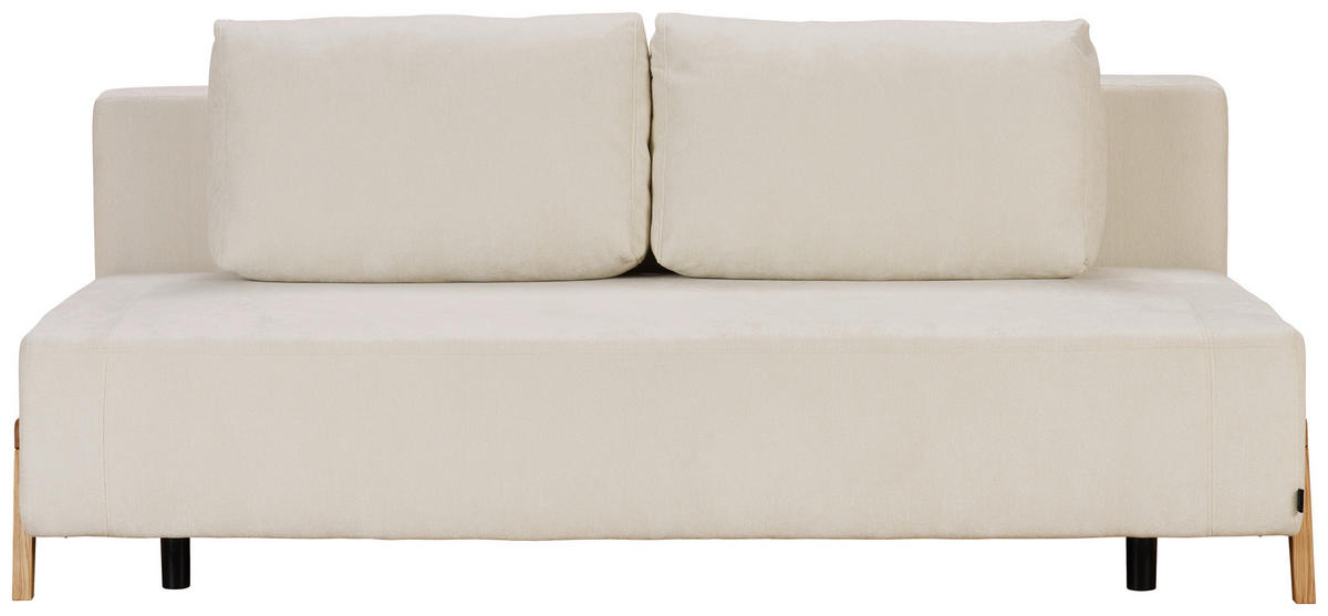 SCHLAFSOFA in Textil Creme  - Creme/Naturfarben, Design, Holz/Textil (211/88/102cm) - Niels Andersson