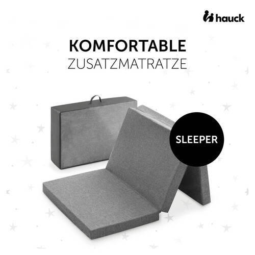 REISEBETTMATRATZE hauck  - Grau, Basics, Textil (60/120cm) - Hauck