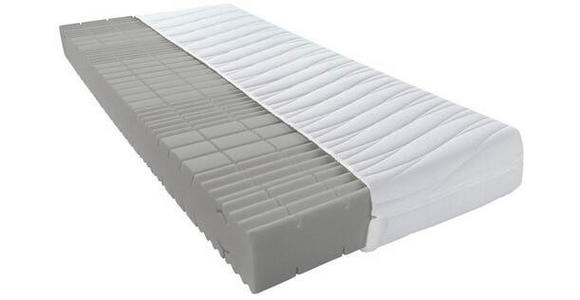KOMFORTSCHAUMMATRATZE 100/200 cm Höhe ca. 18 cm - Weiß, Basics, Textil (100/200cm) - Sleeptex