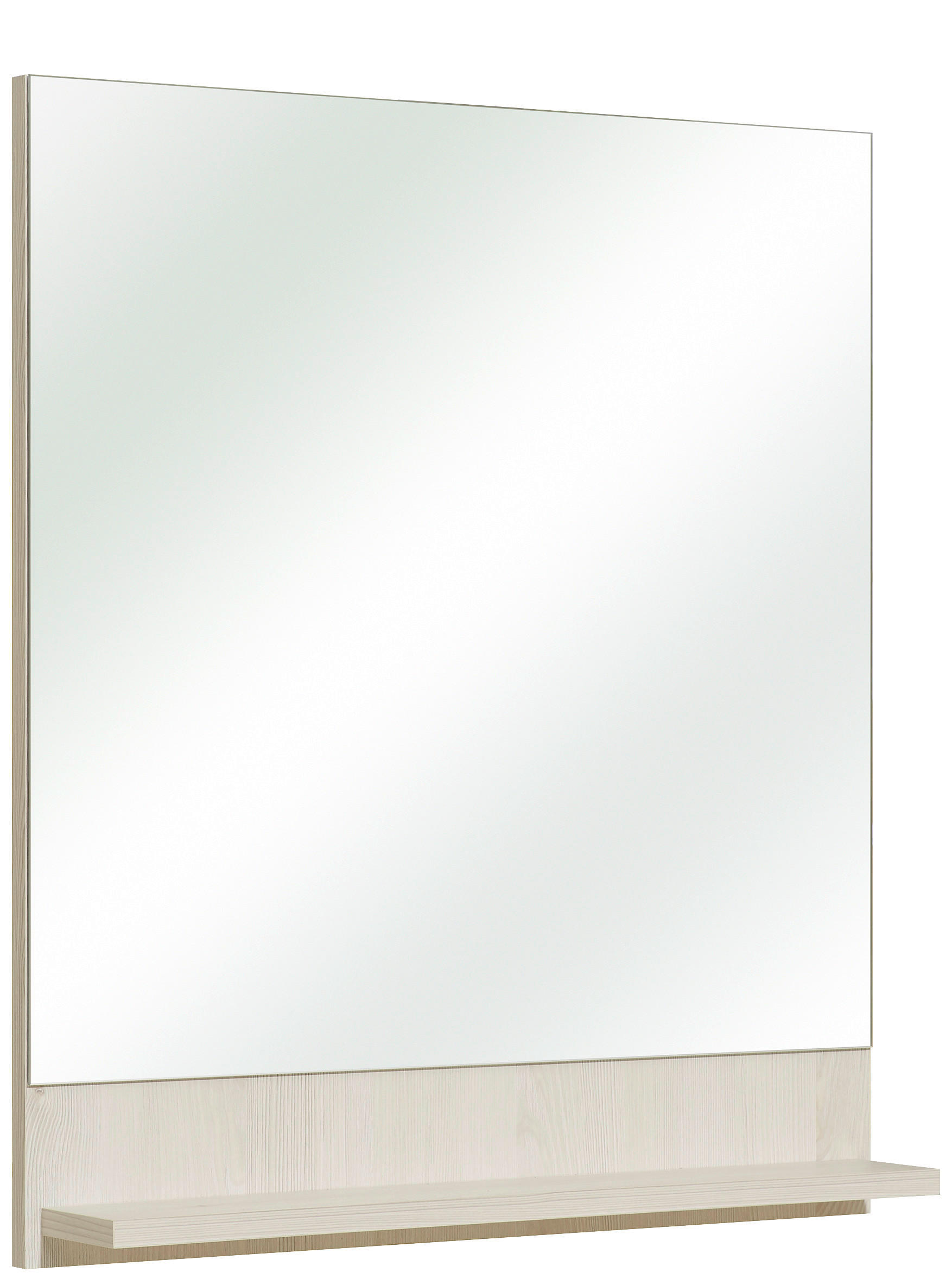 BADEZIMMERSPIEGEL 60/68/10 cm  - Pinienfarben, KONVENTIONELL, Glas/Holzwerkstoff (60/68/10cm) - Carryhome