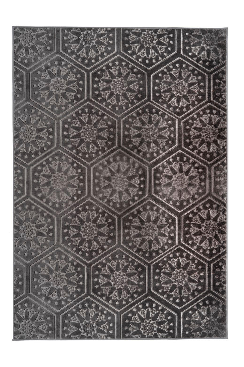 FLACHWEBETEPPICH 200/290 cm Monroe 225 Anthrazit Anthrazit  - Anthrazit, KONVENTIONELL, Kunststoff/Textil (200/290cm)
