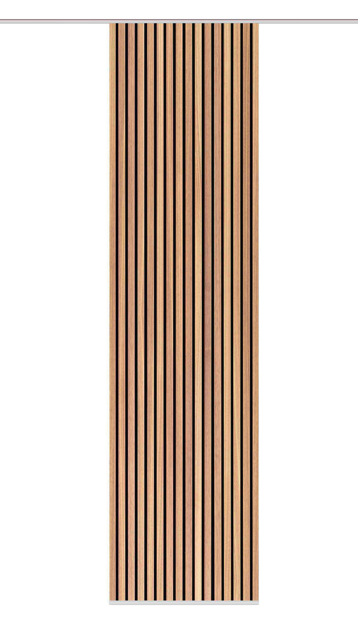 FLÄCHENVORHANG   blickdicht  60/245 cm   - Braun, Trend, Textil (60/245cm)