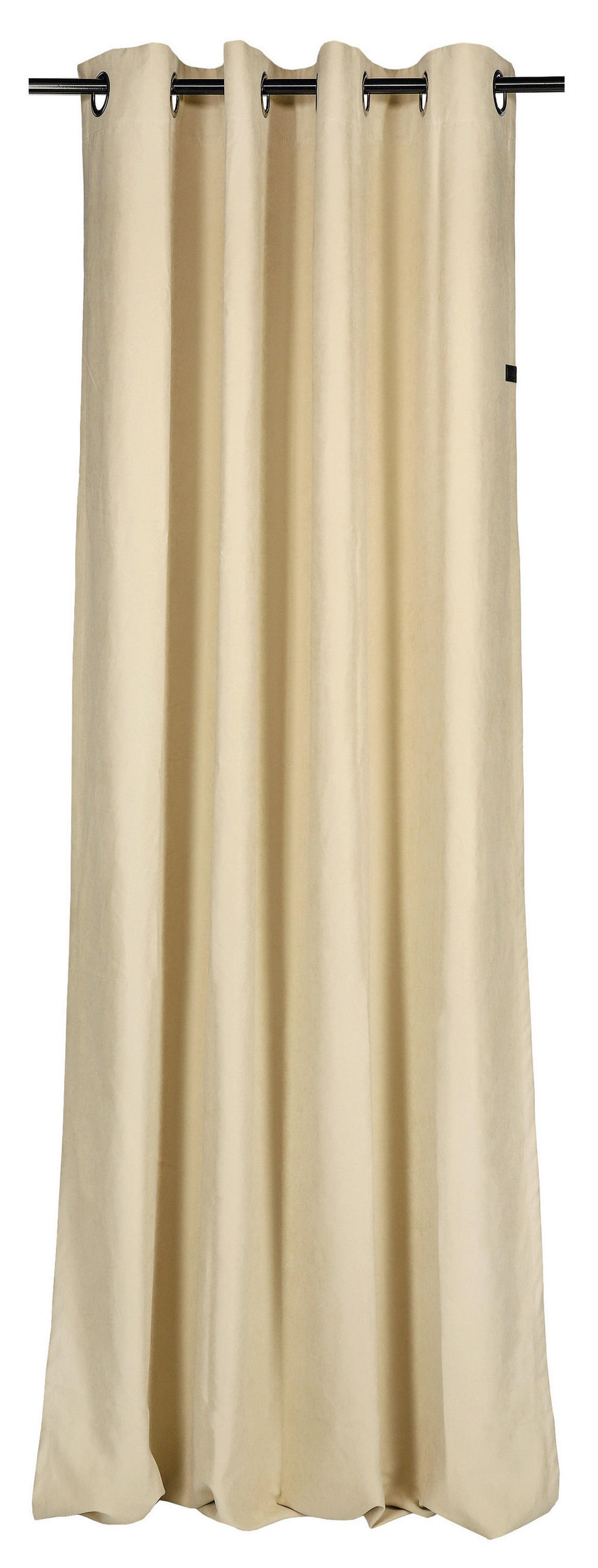 ÖSENVORHANG blickdicht  - Sandfarben/Beige, Basics, Textil (130/250cm) - Schöner Wohnen