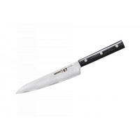 UNIVERZALNI NOŽ  DAMASCUS 67 26.5/3,5/2 cm           nerjaveče jeklo - srebrne barve/črna, Basics, kovina/leseni material (26.5/3,5/2cm) - Samura