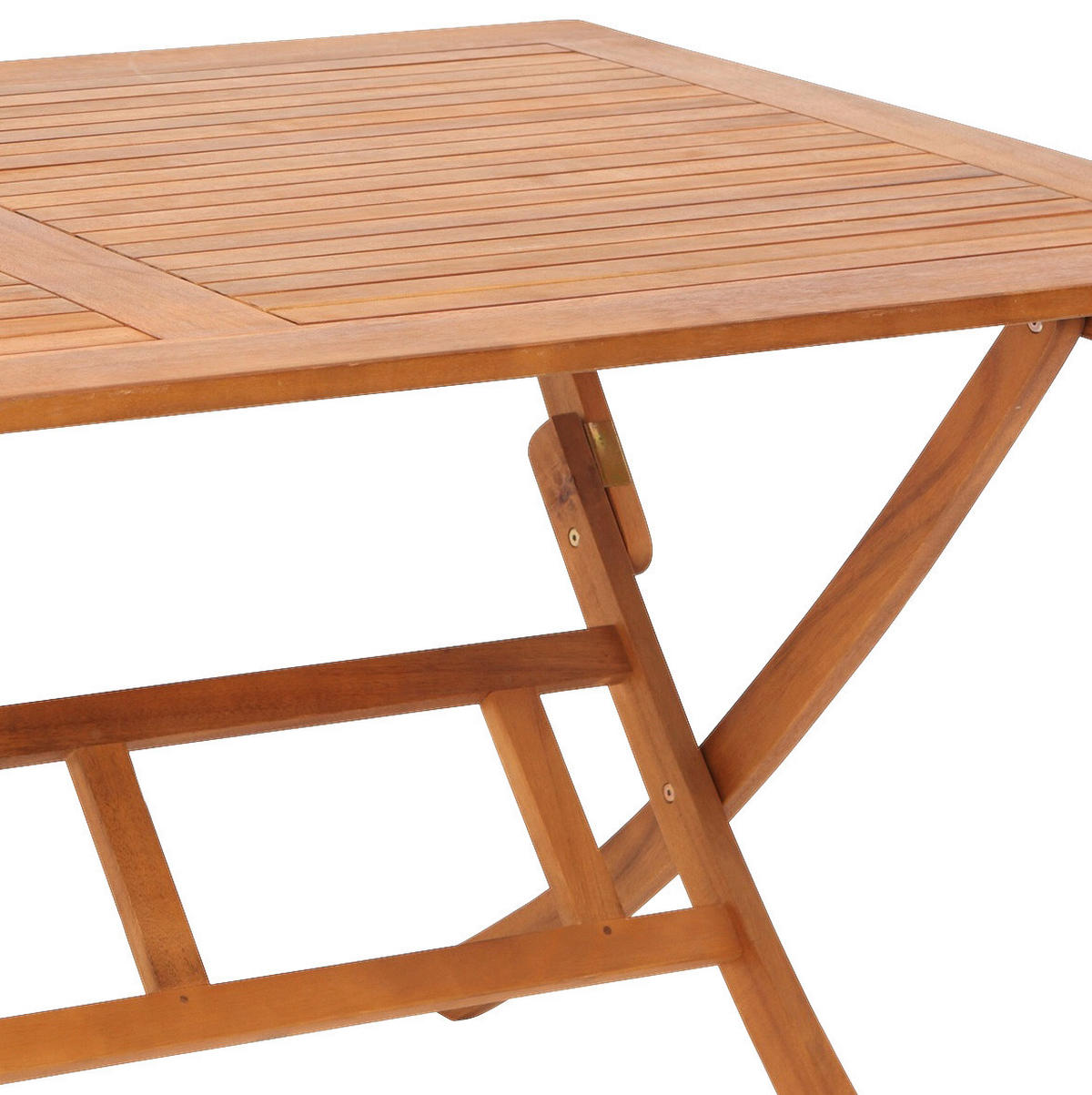 GARTENKLAPPTISCH Holz rechteckig  - Naturfarben, KONVENTIONELL, Holz (160/73/90cm) - Gardenson