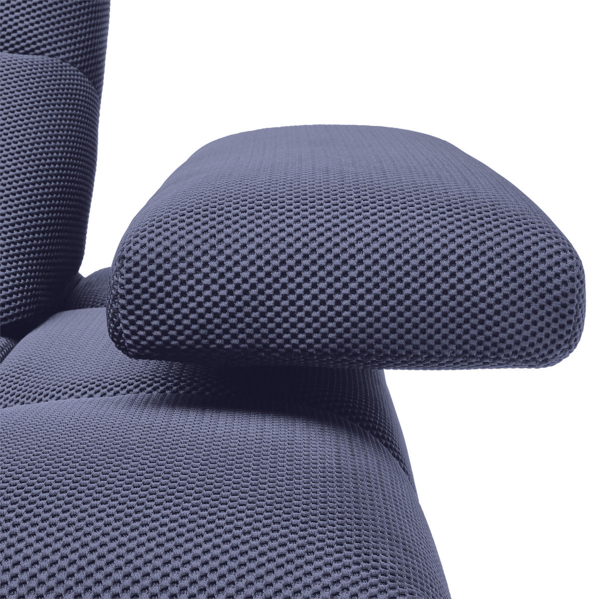 ECKSOFA in Struktur Violett  - Violett/Schwarz, Design, Kunststoff/Textil (233/313cm) - Emilio Belluti
