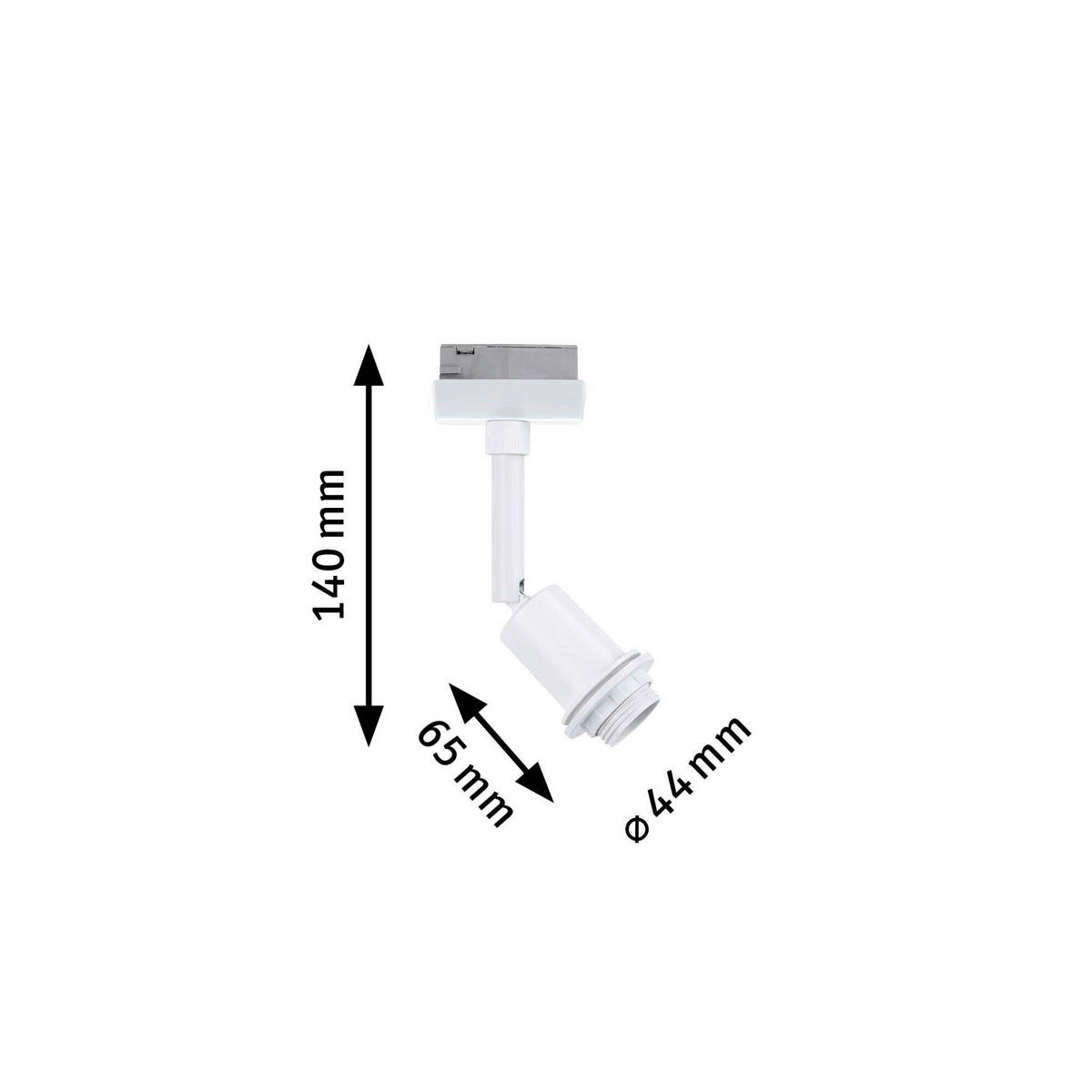 SCHIENENSYSTEM-STRAHLER - Basics (4.4/16.3cm) - Paulmann