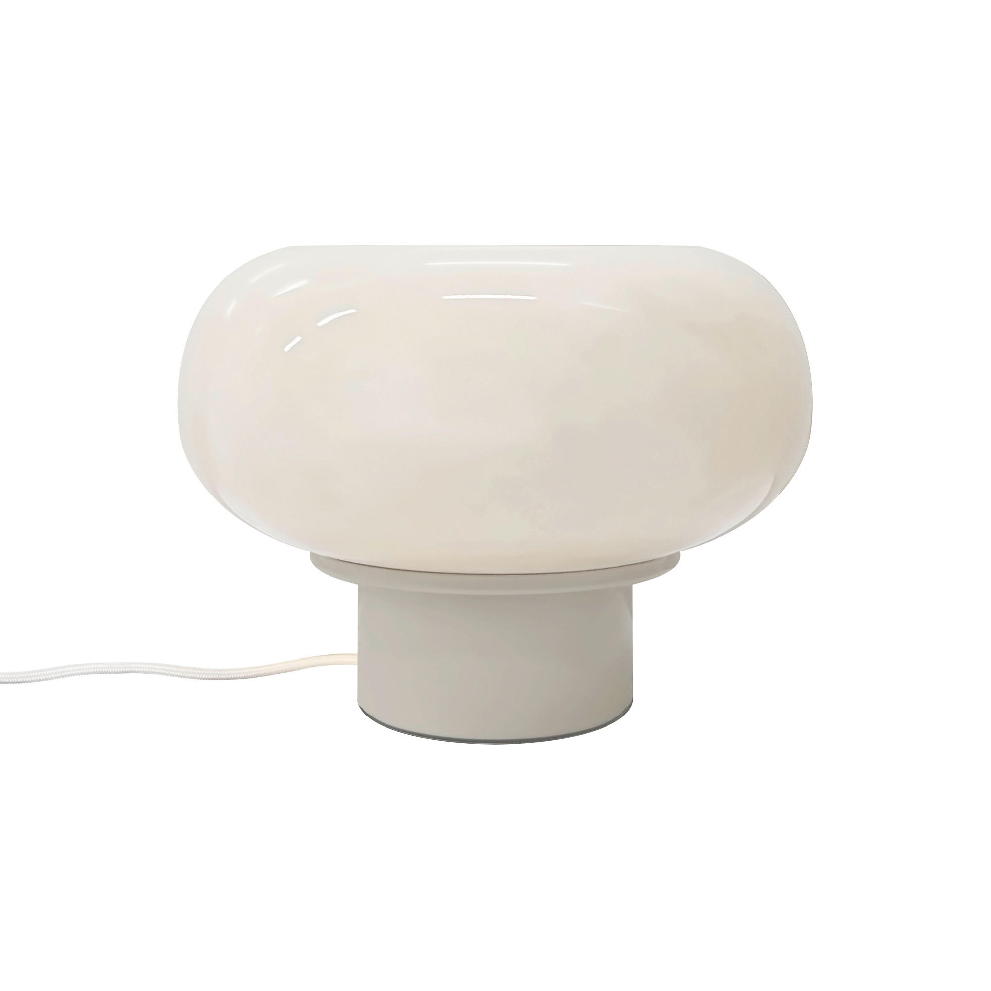 TISCHLEUCHTE Malti 21/27.5/27.5 cm  - Beige, Design, Glas (21/27.5/27.5cm) - Nordlux