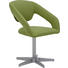 STUHL in Metall, Textil Grün, Edelstahlfarben - Edelstahlfarben/Grün, Design, Textil/Metall (60/88/60cm) - Dieter Knoll STUHL in Metall, Textil Grün, Edelstahlfarben - Edelstahlfarben/Grün, Design, Textil/Metall (60/88/60cm) - Dieter Knoll