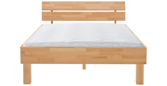 BETT 140/200 cm in Buchefarben - Buchefarben, Natur, Holz (140/200cm) - Carryhome