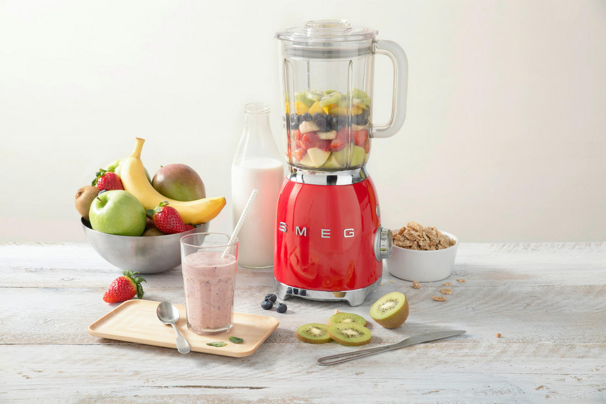 STANDMIXER 50's Style  - Rot, Trend, Metall (19.7/39.7/16.3cm) - SMEG