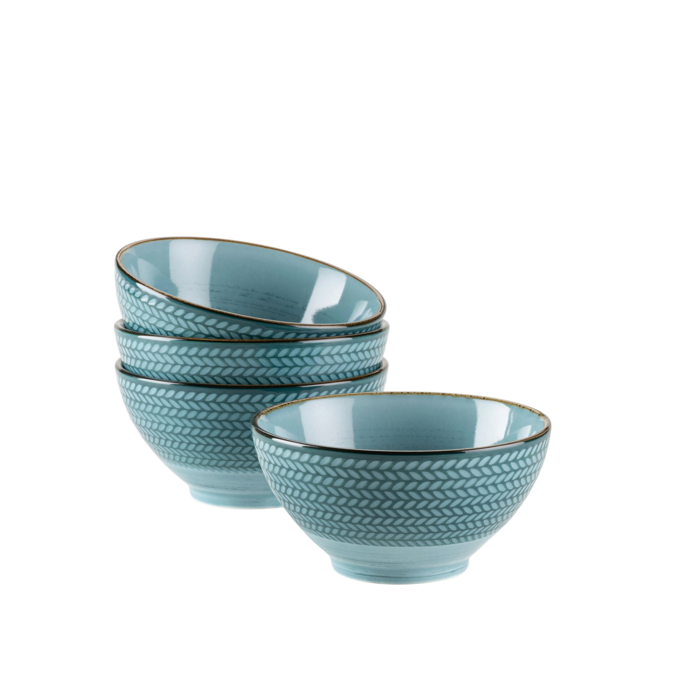 SCHÜSSELSET Prospero   - Blau, Basics, Keramik (14,5/7,5/14,5cm) - Mäser