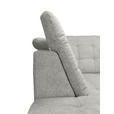 ECKSOFA Beige Chenille  - Chromfarben/Beige, KONVENTIONELL, Kunststoff/Textil (205/260cm) - Carryhome