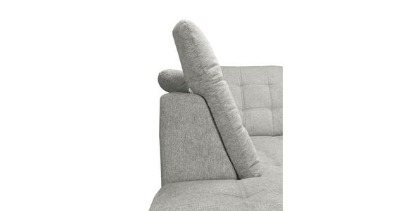 ECKSOFA Beige Chenille - Chromfarben/Beige, KONVENTIONELL, Kunststoff/Textil (205/260cm) - Carryhome