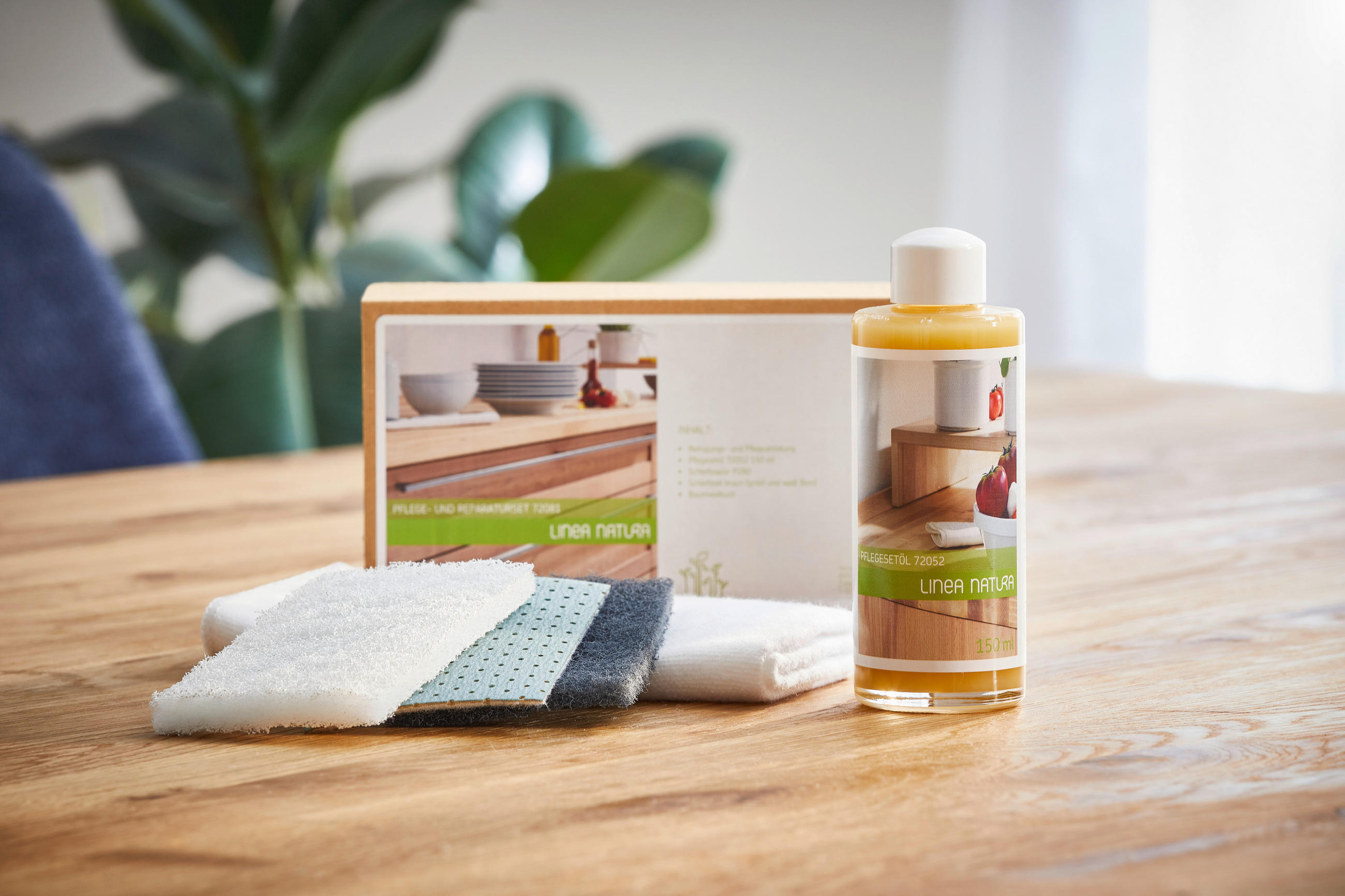 SET PRE OLEJOVANÉ POVRCHY - Basics (0,150l) - Linea Natura