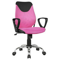JUGENDDREHSTUHL - Chromfarben/Pink, Modern, Kunststoff/Metall (60/105/60cm) - MID.YOU