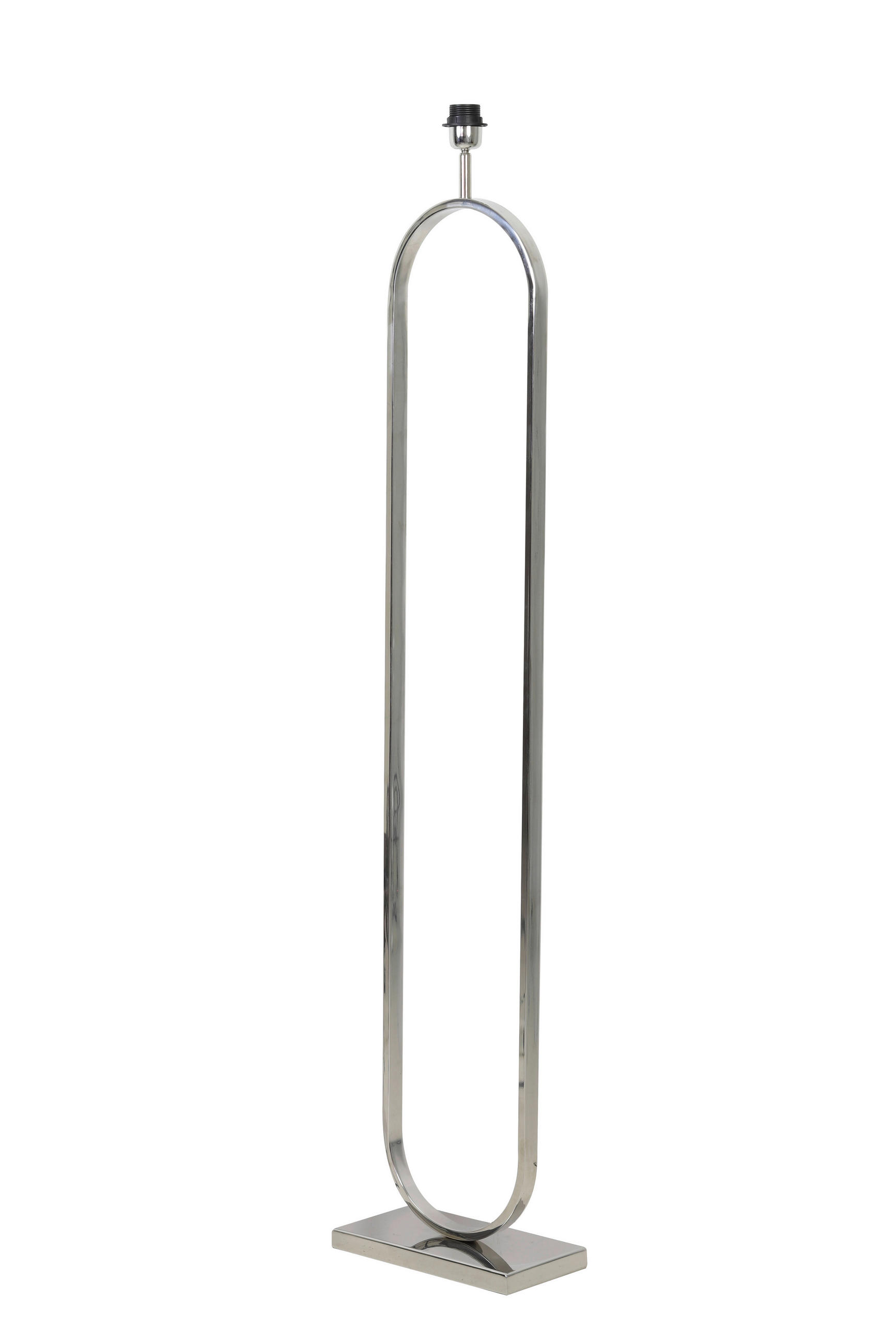 STEHLEUCHTE Jamiri 30/15/142 cm   - Silberfarben, Design, Metall (30/15/142cm) - Light & Living