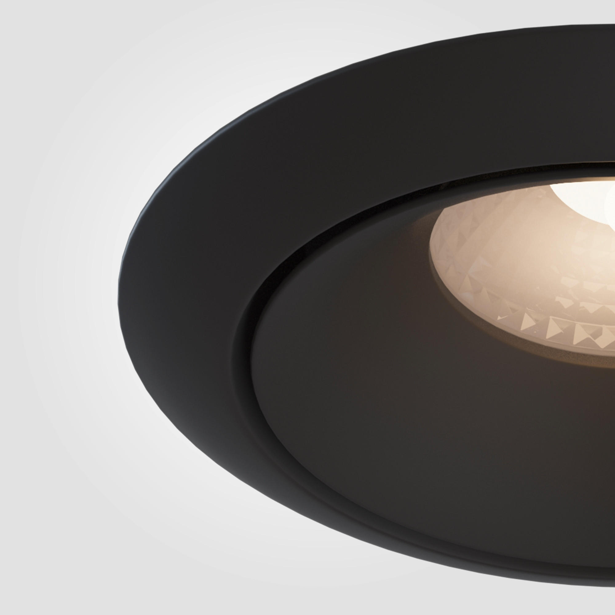 LED-SPOT Downlight 9,8/7,5 cm   - Schwarz, Trend, Metall (9,8/7,5cm) - MAYTONI