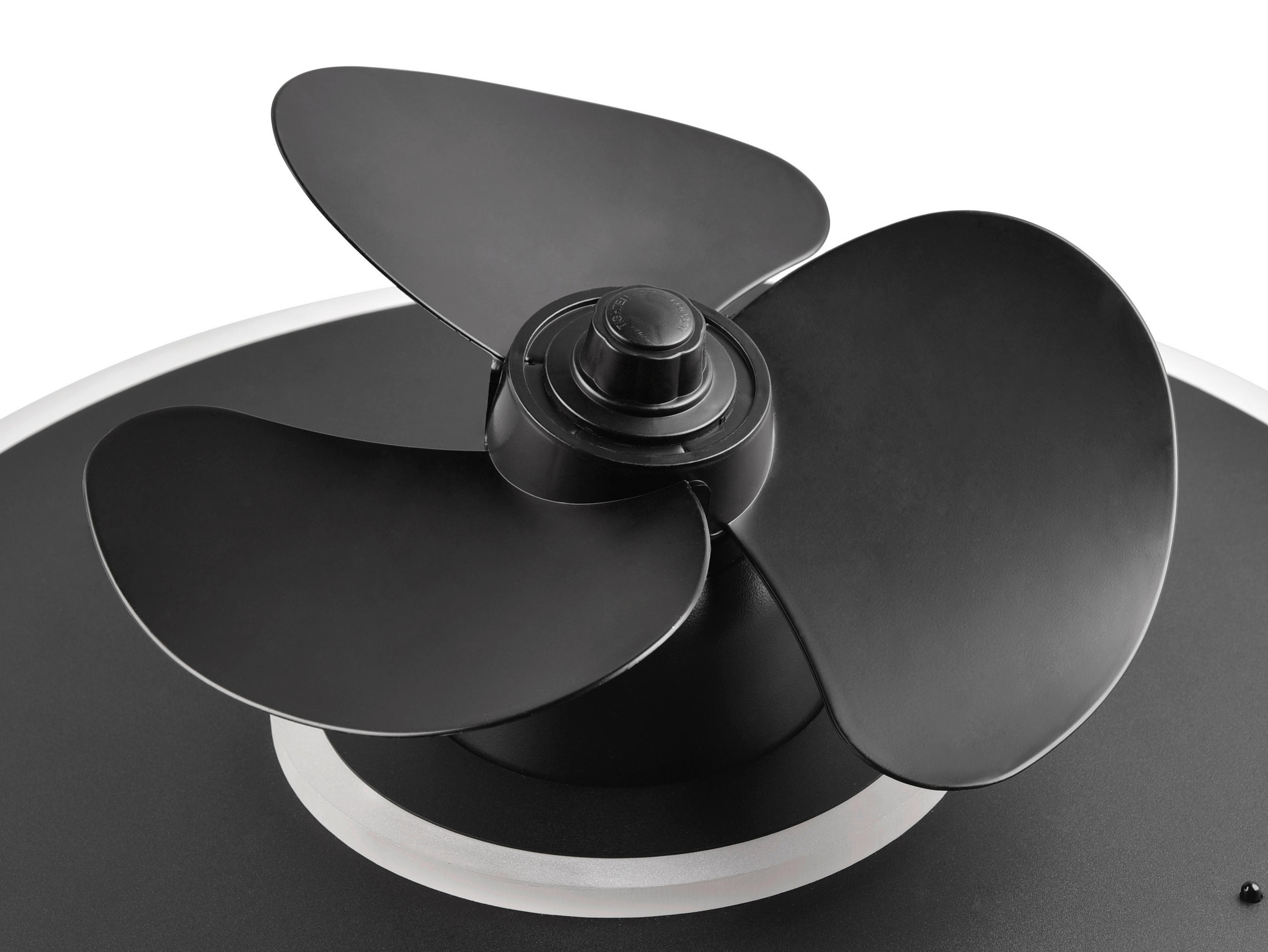 DECKENVENTILATOR  50/19 cm    - Weiss/Transparent, Konventionell, Kunststoff (50/19cm)