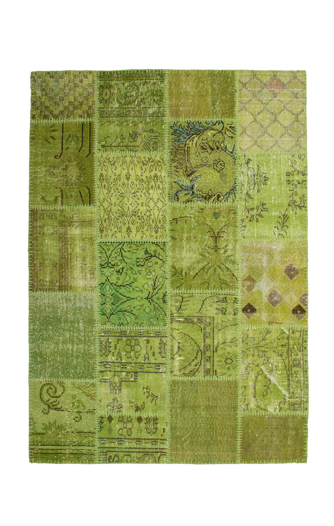 WEBTEPPICH 160/230 cm Grün  - Grün, Basics, Textil (160/230cm) - Obsession