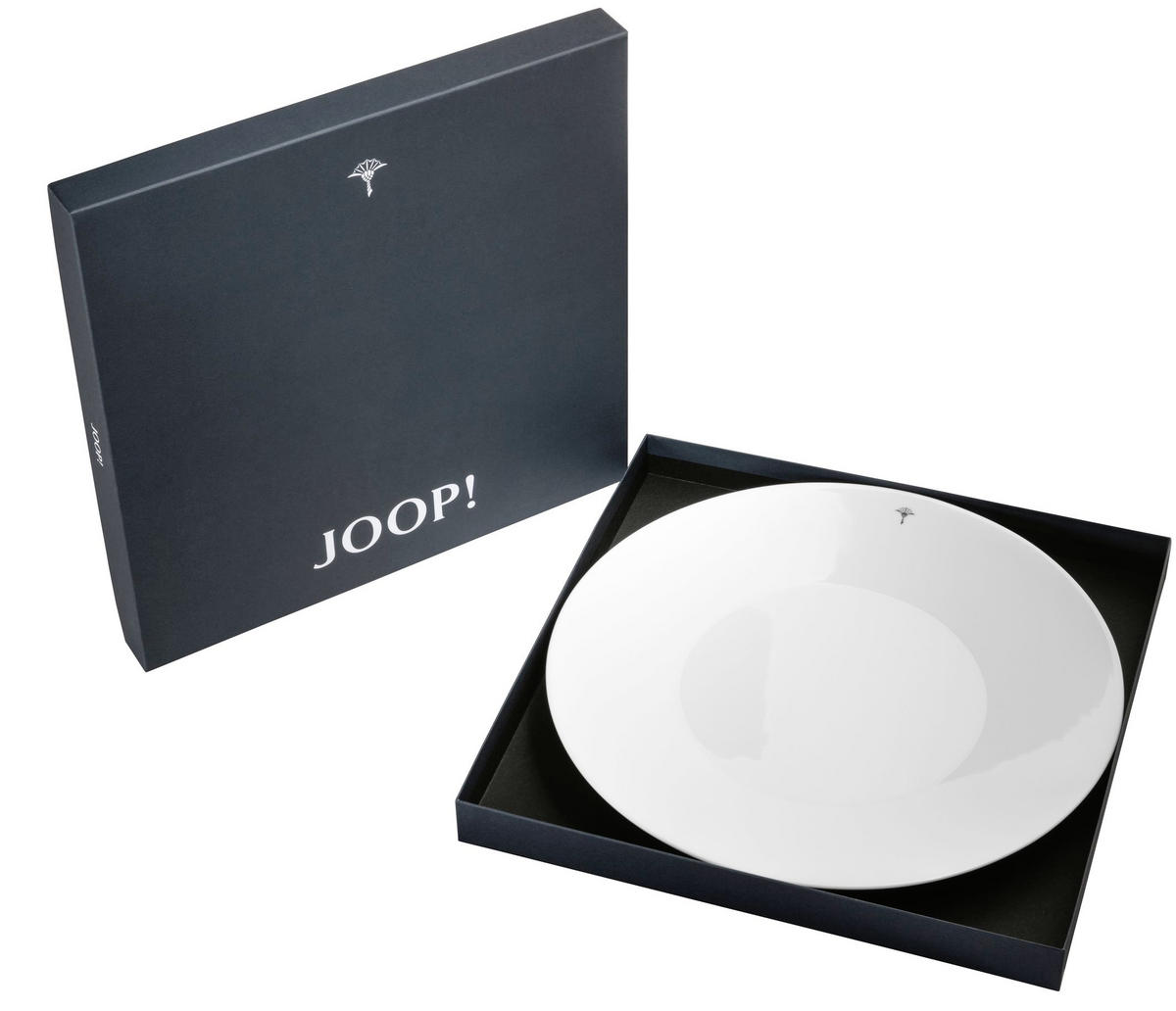 PLATZTELLER Keramik Porzellan  - Weiß, Design, Keramik (33cm) - Joop!