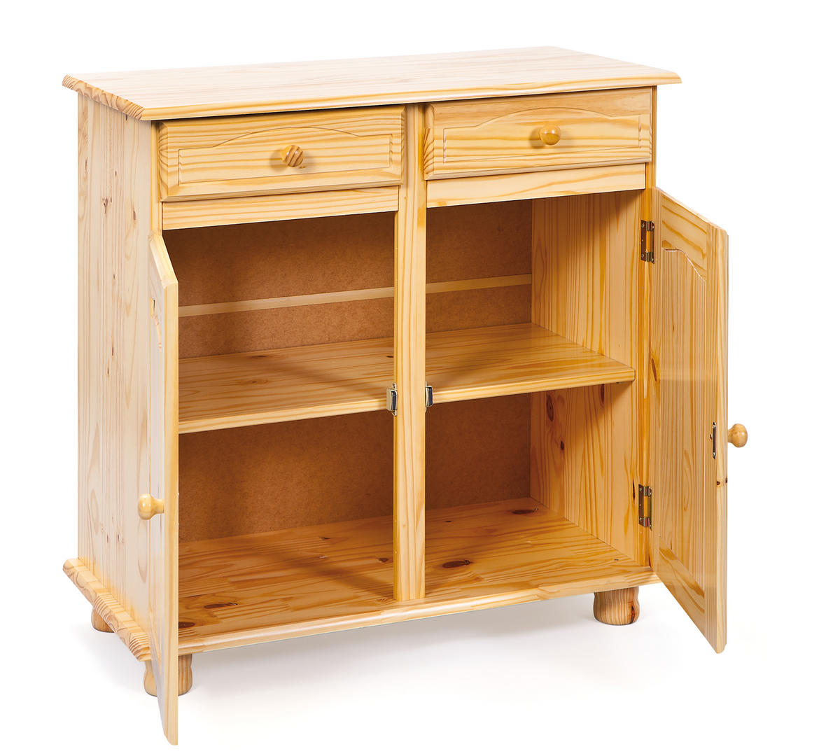 KOMMODE 88/87/43 cm  in Naturfarben  - Naturfarben, Lifestyle, Holz (88/87/43cm) - MID.YOU