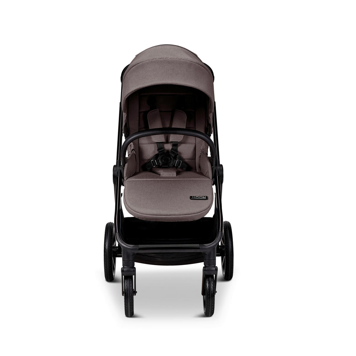 KOMBIKINDERWAGEN  Aura  Tonka Melange  - Braun, Basics, Textil (86/61cm) - Moon