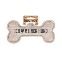 HUNDESPIELZEUG - Creme, Trend, Textil (20/4/10cm)