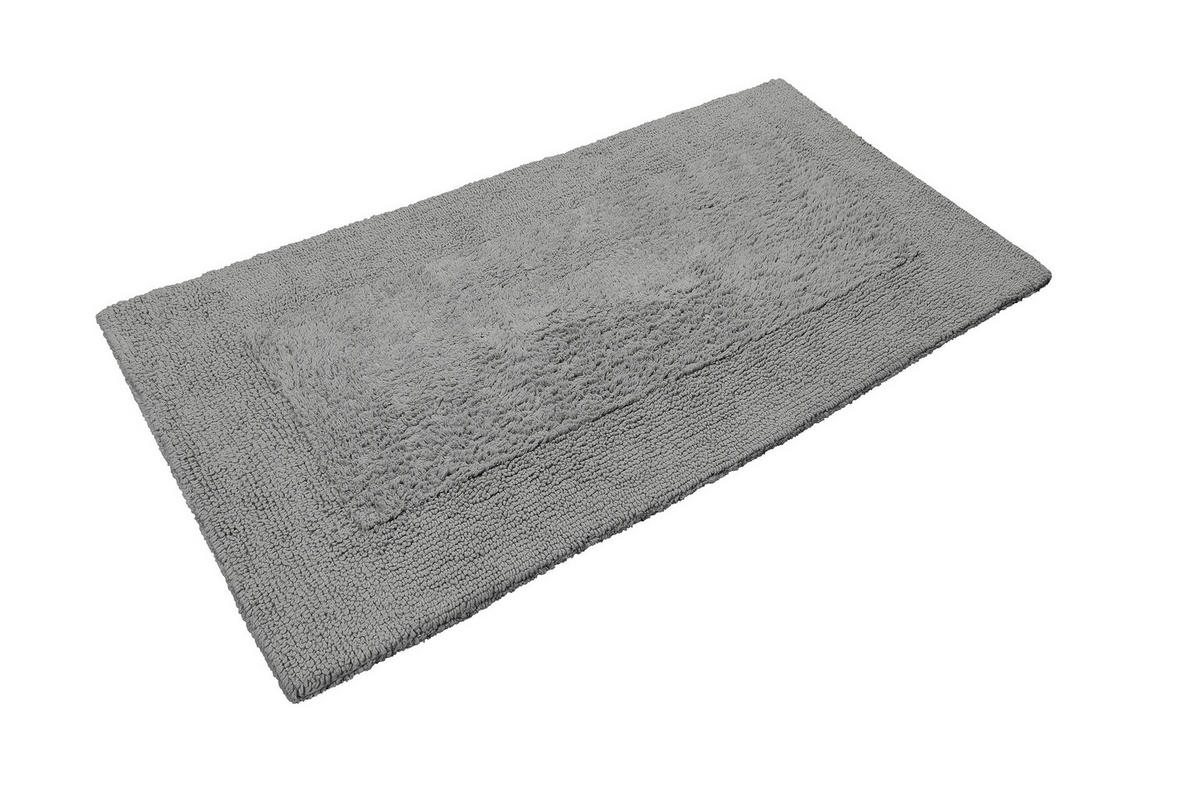 BADTEPPICH Grau 70/120 cm  - Grau, Basics, Textil (70/120cm) - WECON HOME BASIC