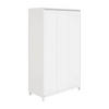 BABYKLEIDERSCHRANK Olli Weiß, Grau  - Weiß/Grau, Basics, Holzwerkstoff (123,5/204,0/56,1cm) - Paidi