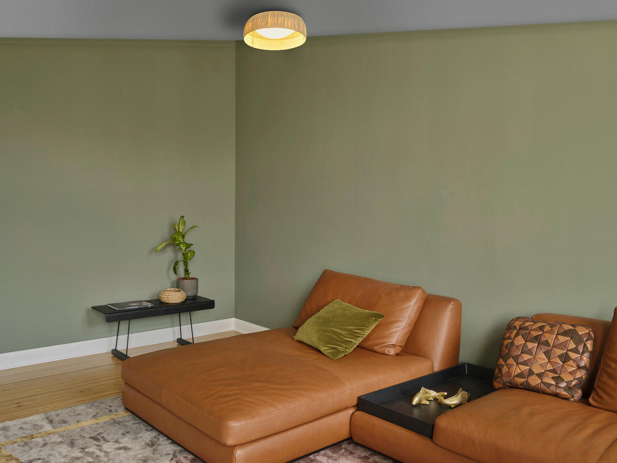 LED-DECKENLEUCHTE 40/12 cm   - Hellbraun, Natur, Naturmaterialien/Metall (40/12cm) - Osram